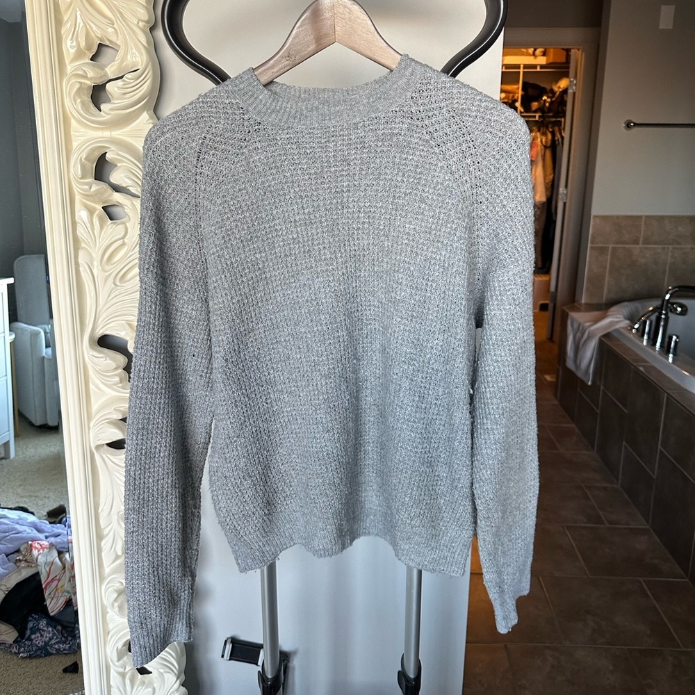 Grey Knit Sweater